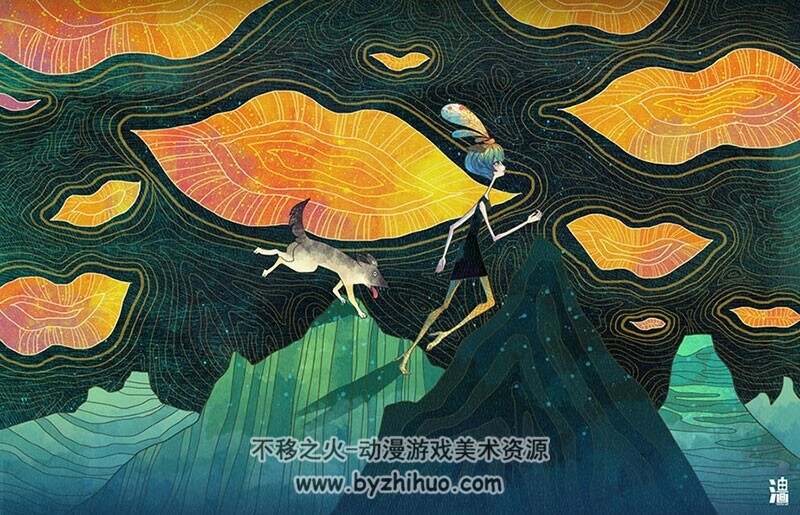 Little Oil 治愈系插画美图分享 135P