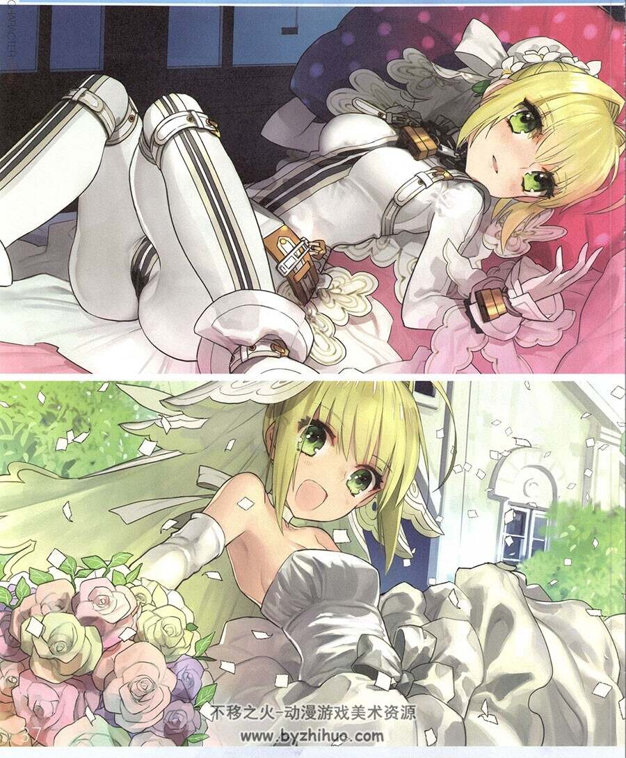 白saber CG同人插画欣赏合集 52P