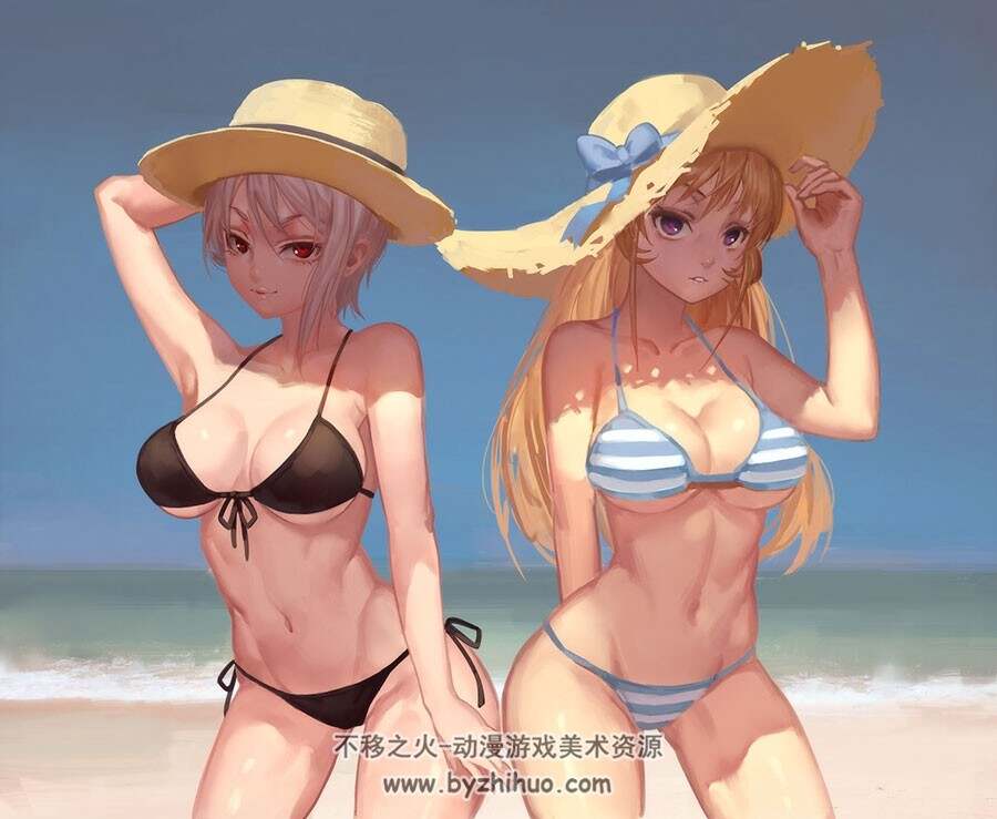 食戟之灵：餐之皿 角色插画壁纸图包分享 94P