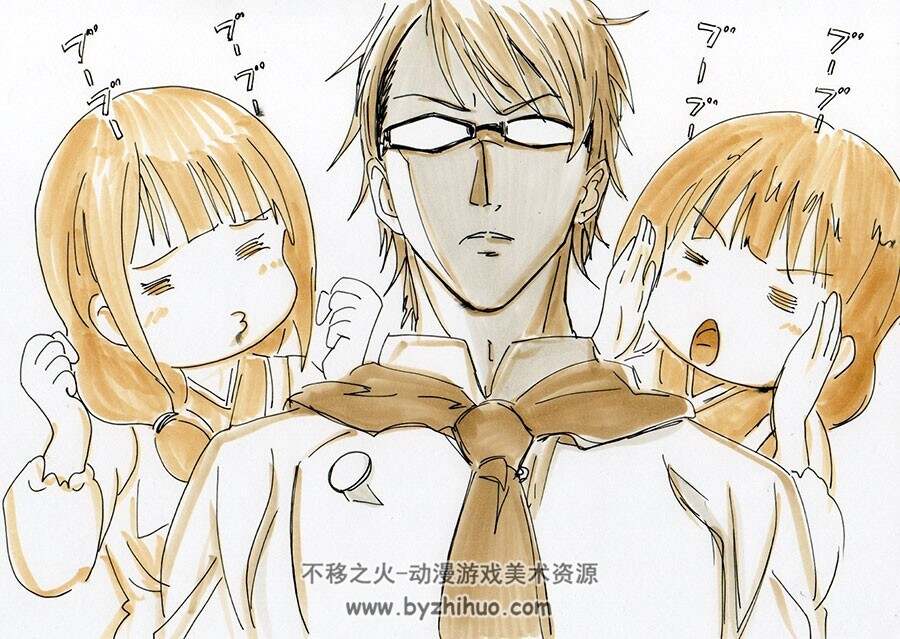 食戟之灵：餐之皿 角色插画壁纸图包分享 94P