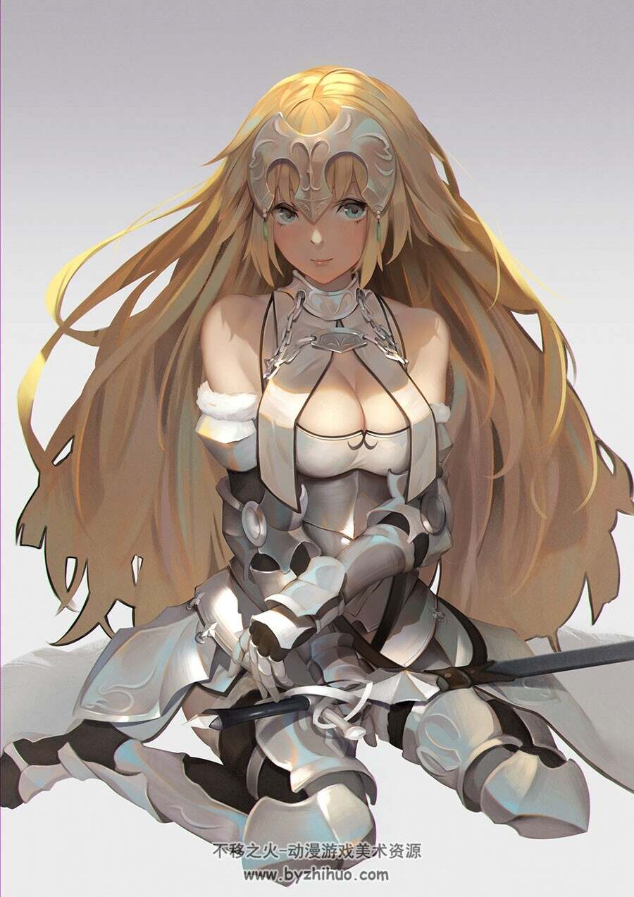 贞德 小姐姐插画壁纸图包分享 417P