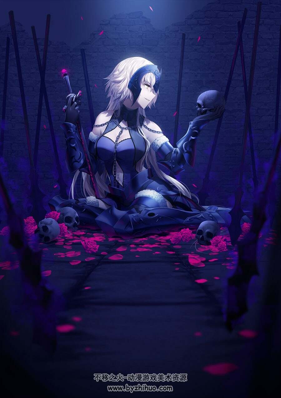 贞德 小姐姐插画壁纸图包分享 417P