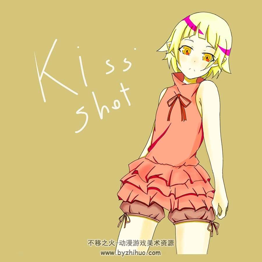 终物语 插画壁纸图包分享 142P