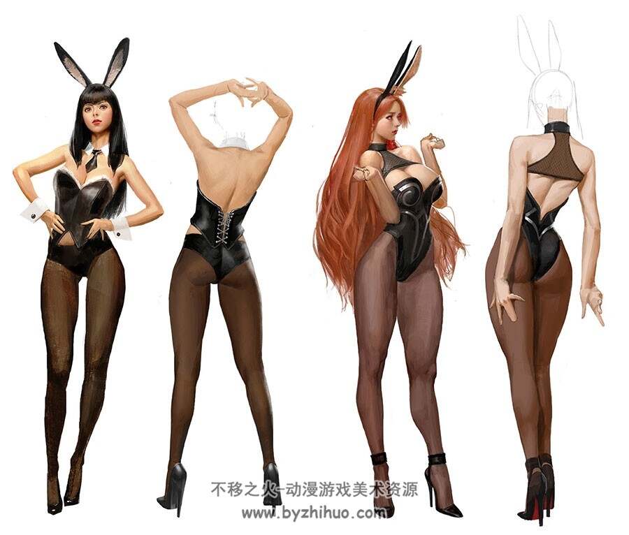 sangsu jeong 角色原画设定参考 134P