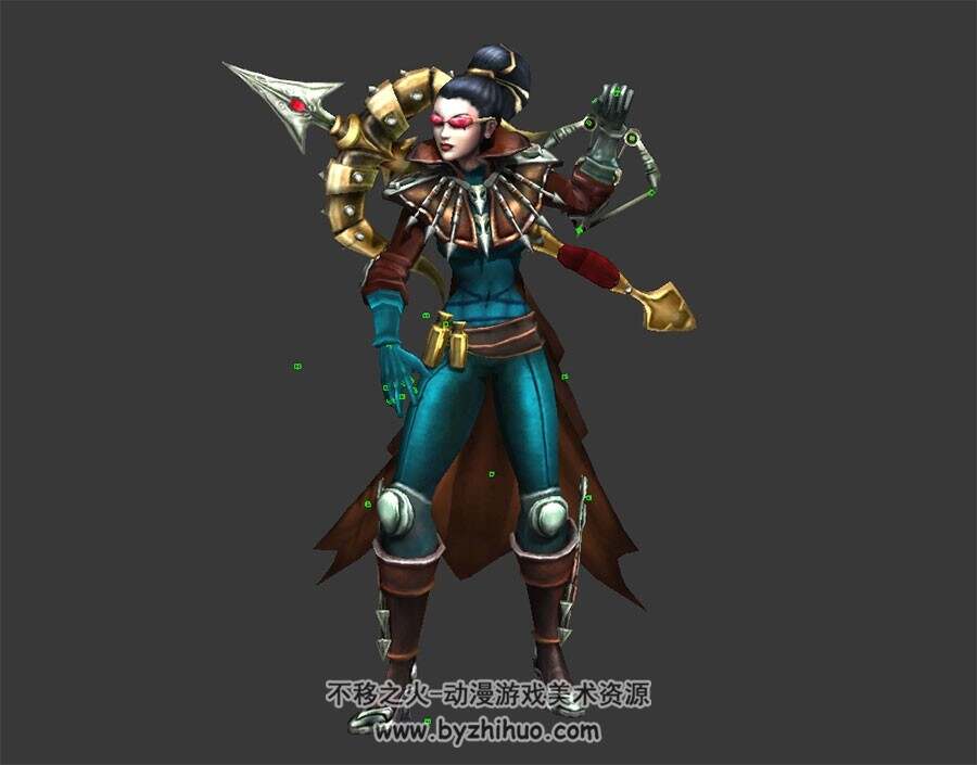 lol英雄联盟暗夜猎手维恩有绑定和全套动作