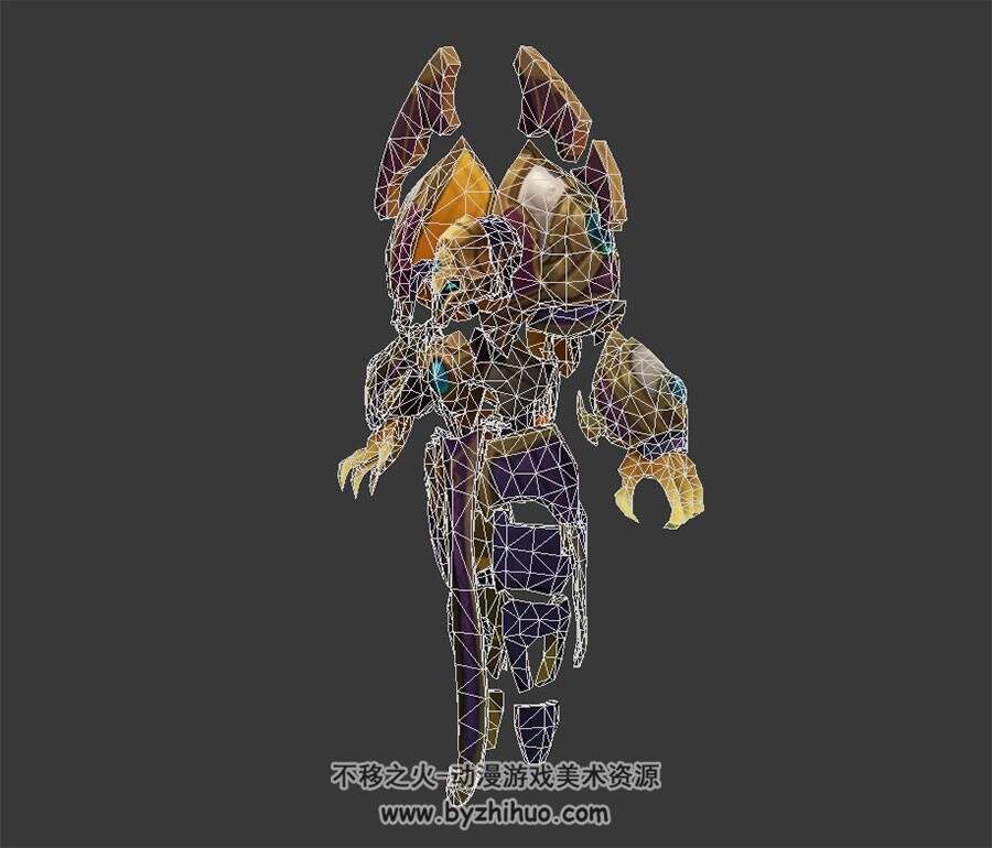 卡通幽灵 3D模型 有绑定
