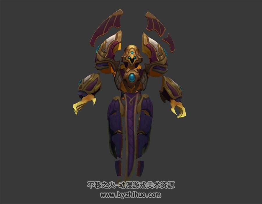 卡通幽灵 3D模型 有绑定