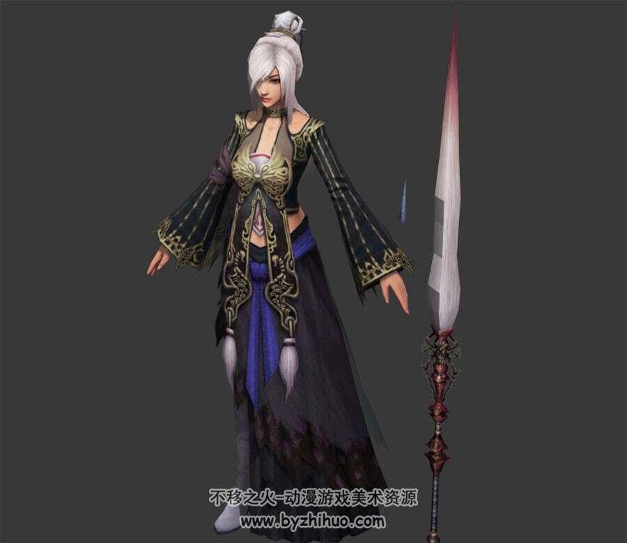 白发李莫愁 Max模型