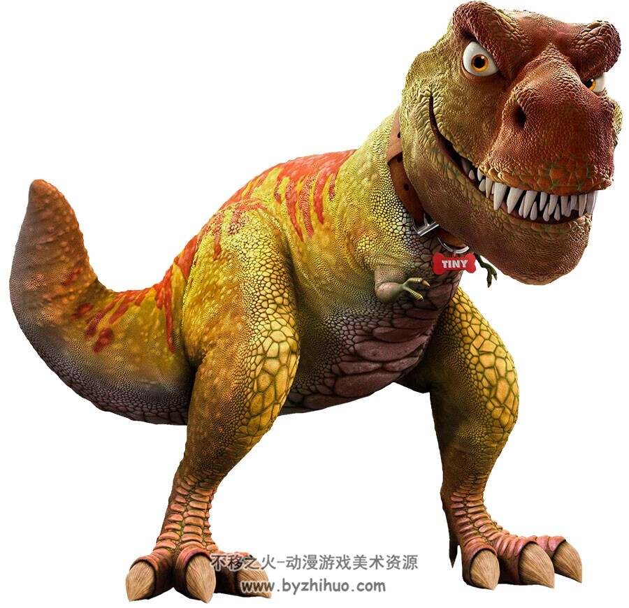 Dinosaurs 高清免抠3D恐龙素材分享 94P
