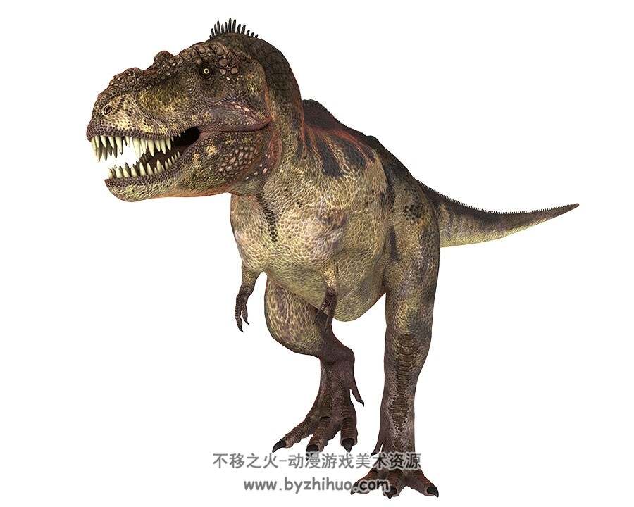 Dinosaurs 高清免抠3D恐龙素材分享 94P