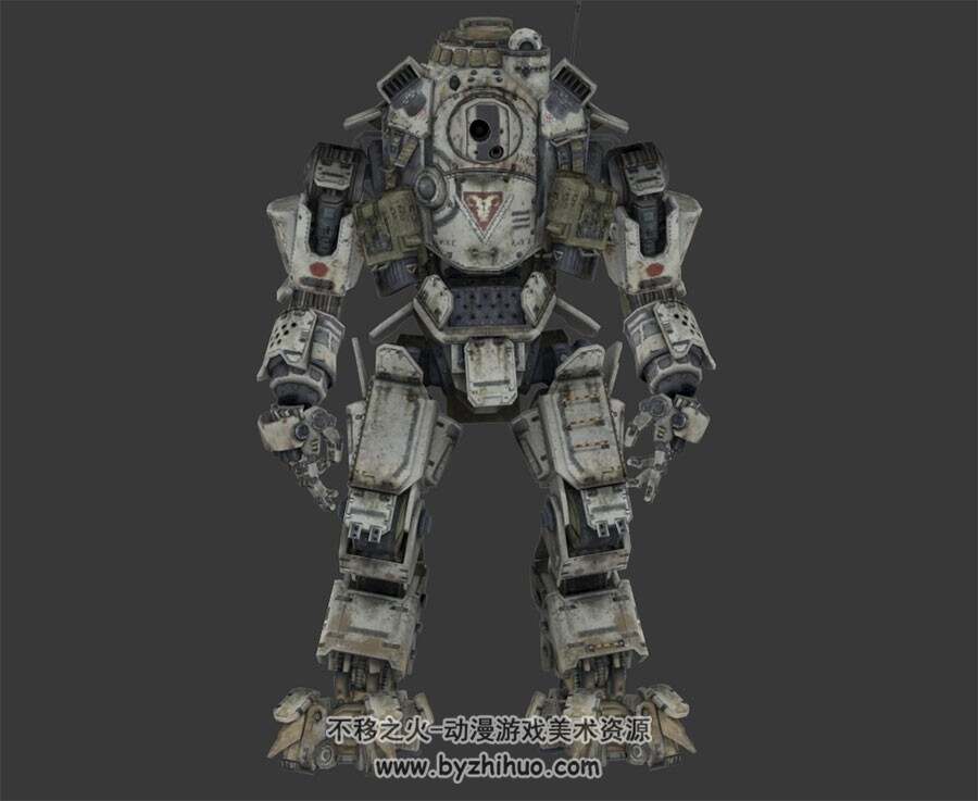 泰坦陨落 战斗机器人 3D模型