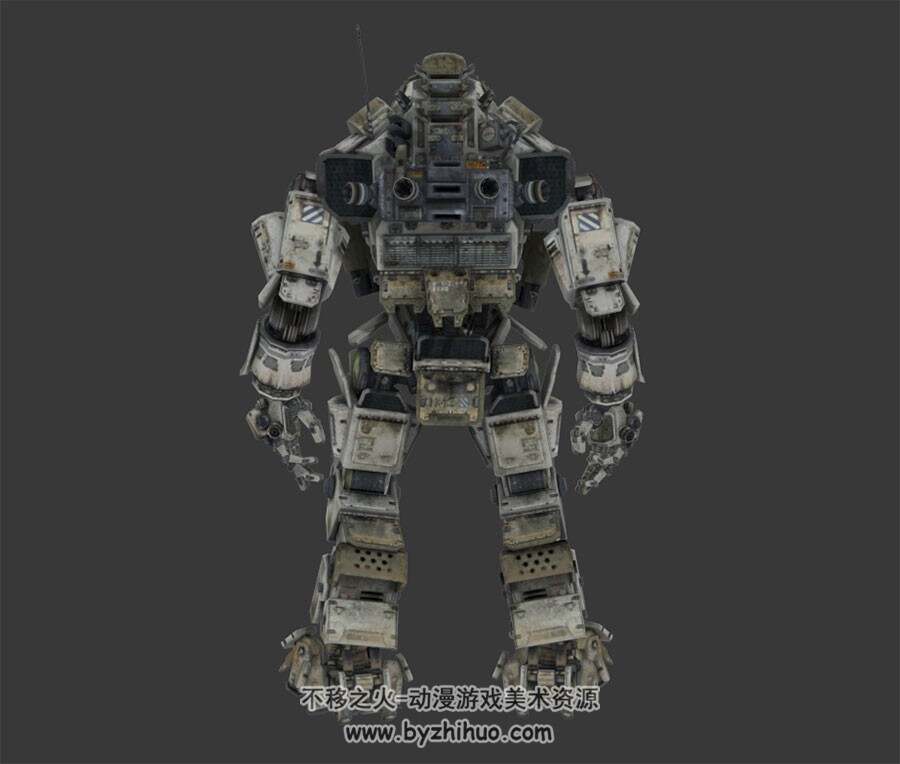 泰坦陨落 战斗机器人 3D模型