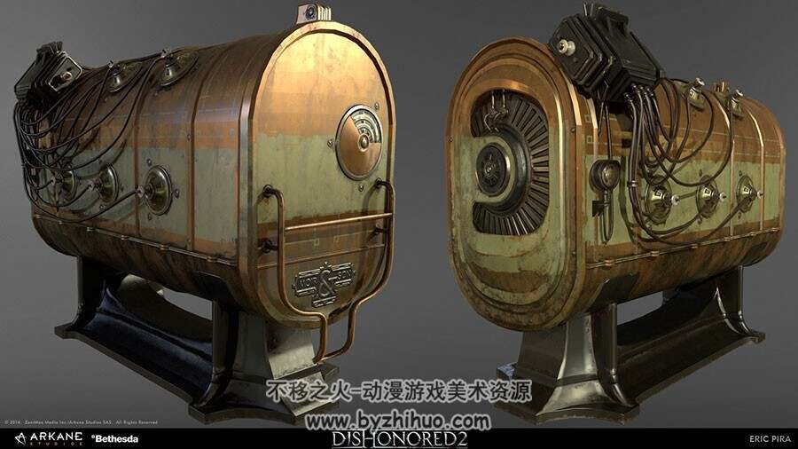DISHONORED 2 生物物件等3D渲染图集分享 278P