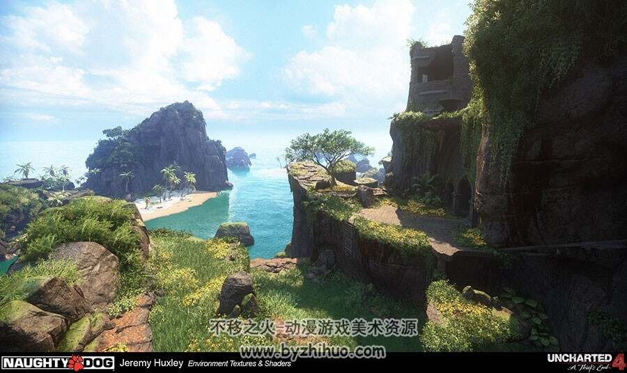 神秘海域4:盗贼末路 uncharted 4 场景CG素材图集分享