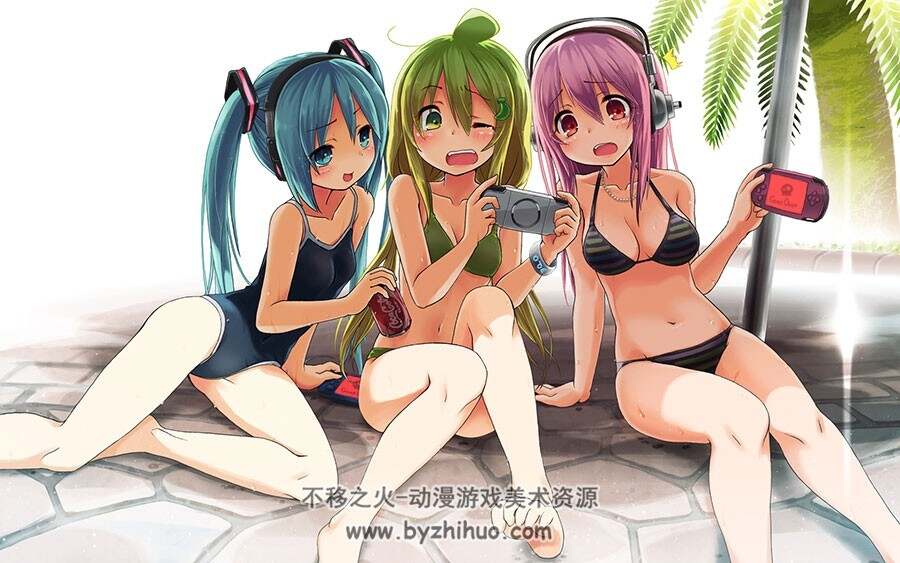 超级索尼子 壁纸插画分享包 236P