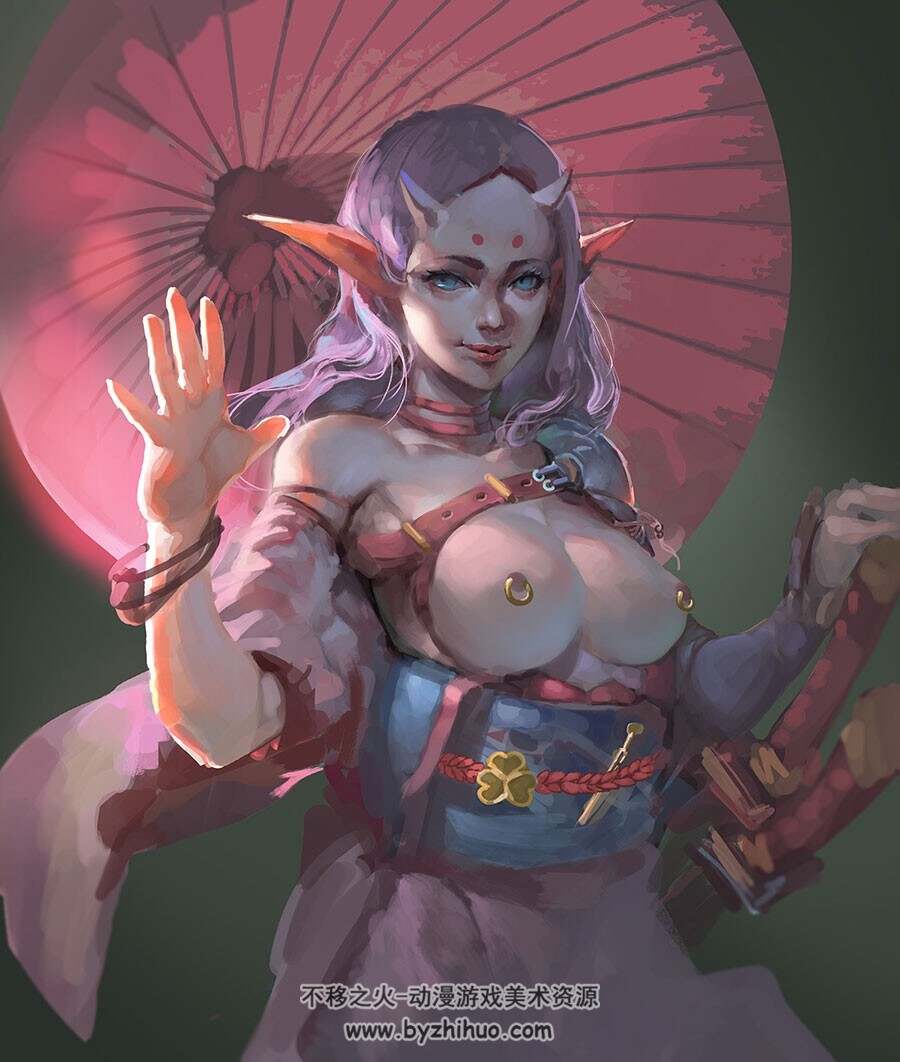 各式角色人物插画壁纸分享 28P