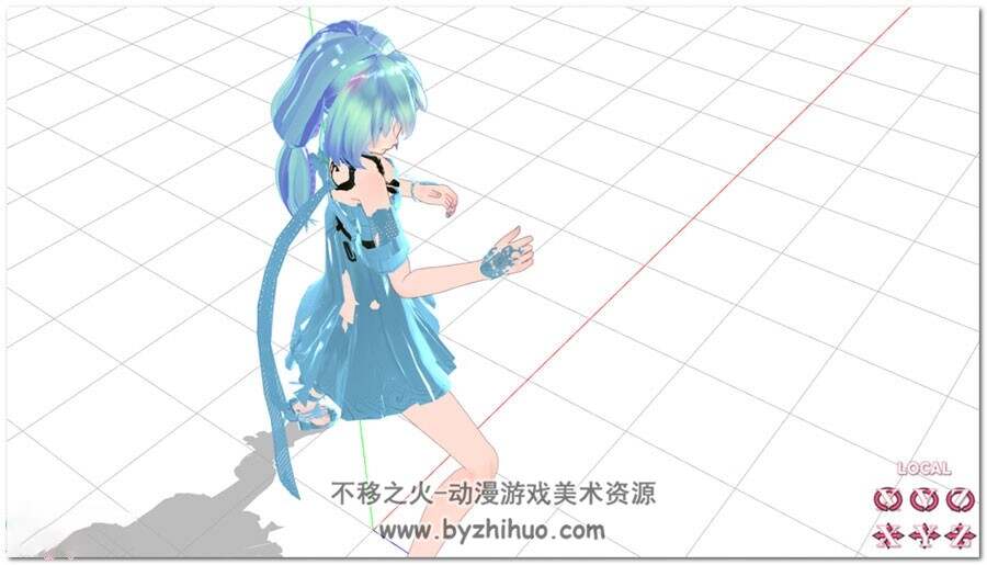 再来一波初音模型 MMD格式