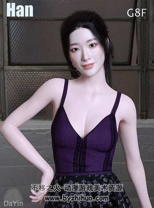 DAZ 3D现代御姐模型分享