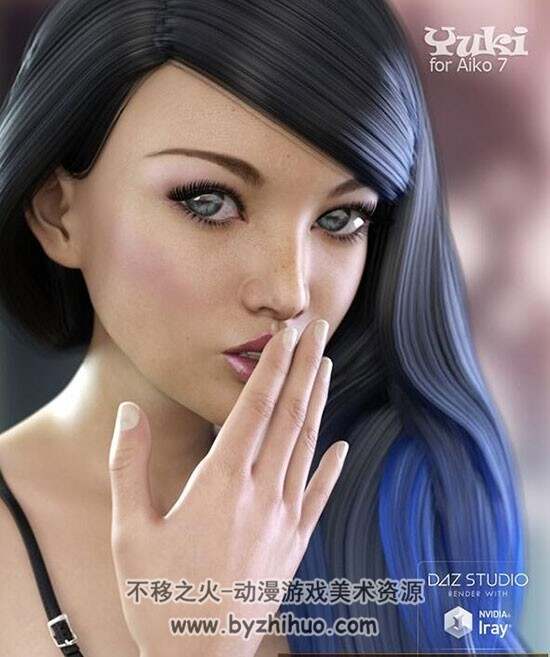 DAZ 3D现代中西方美女模型合辑分享