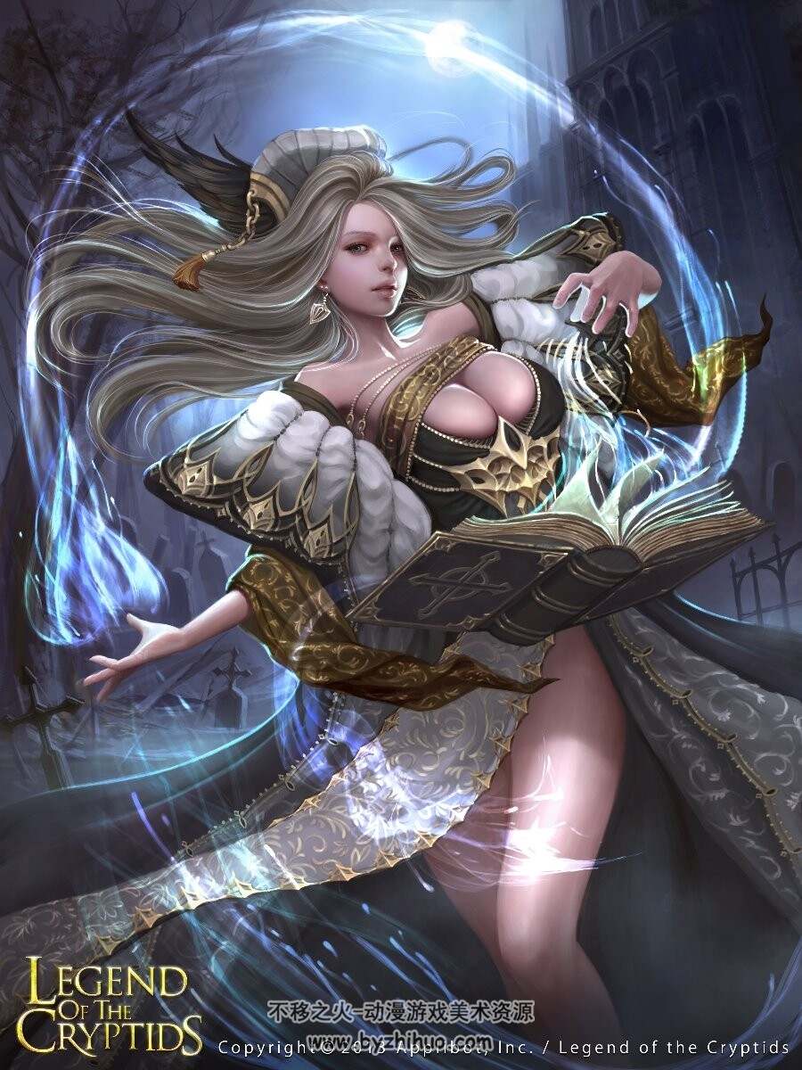 魔法巫师 cg插画素材包