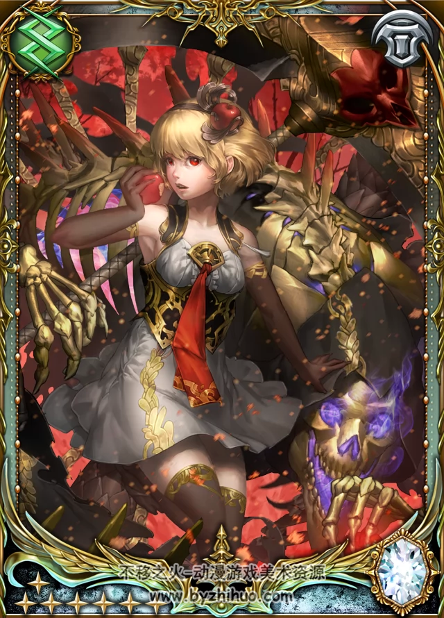 少女风格卡牌游戏设计