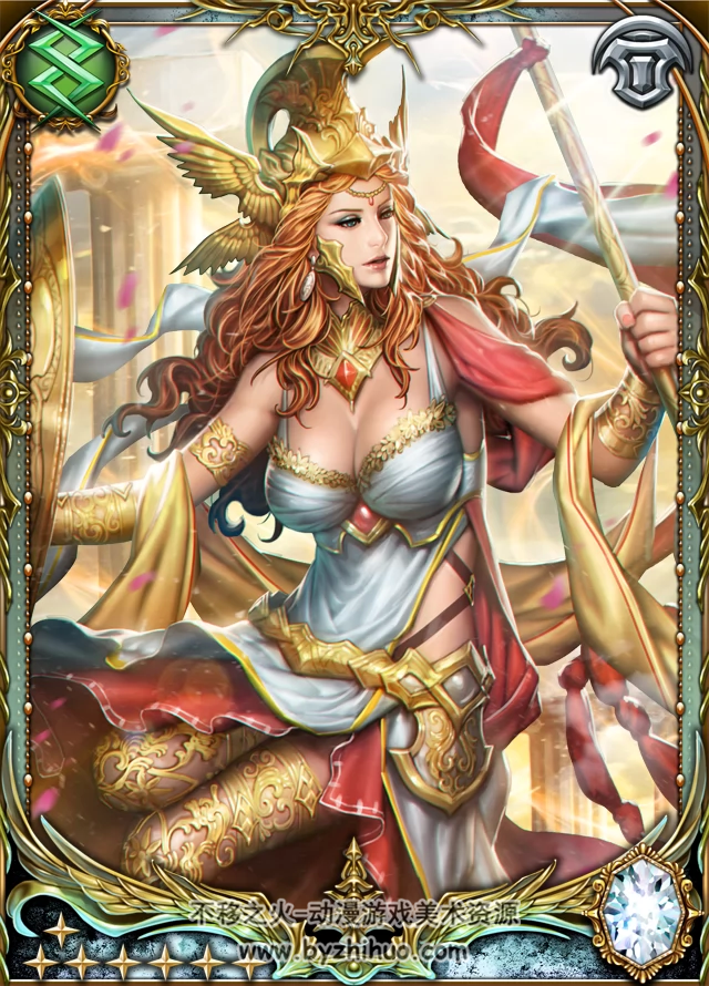 少女风格卡牌游戏设计