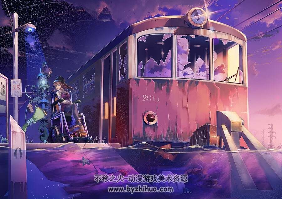 小清新和风插画图集分享 2091P