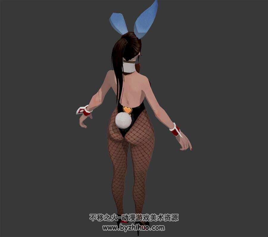 兔女郎黑丝袜 Max模型