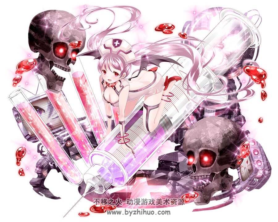 乖离性百万亚瑟王 角色立绘半身像头像 PNG图集分享