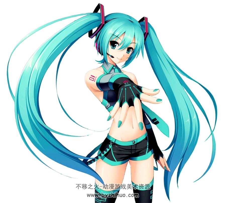 初音未来 100P插画美图分享