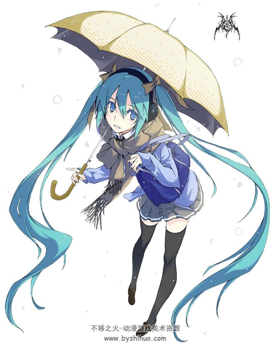 初音未来 100P插画美图分享