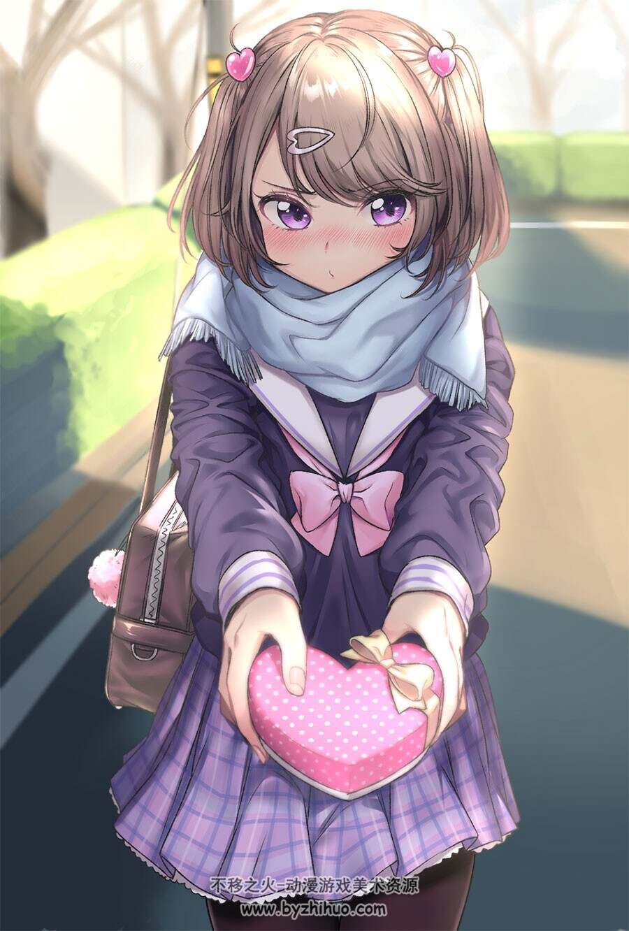 二次元校园小姐姐插画美图分享包 411P