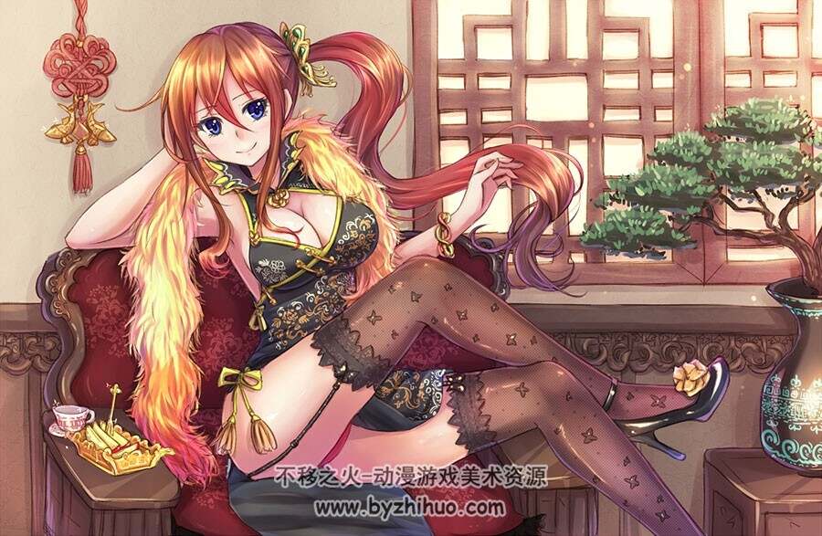 旗袍女孩壁纸美图分享 213P