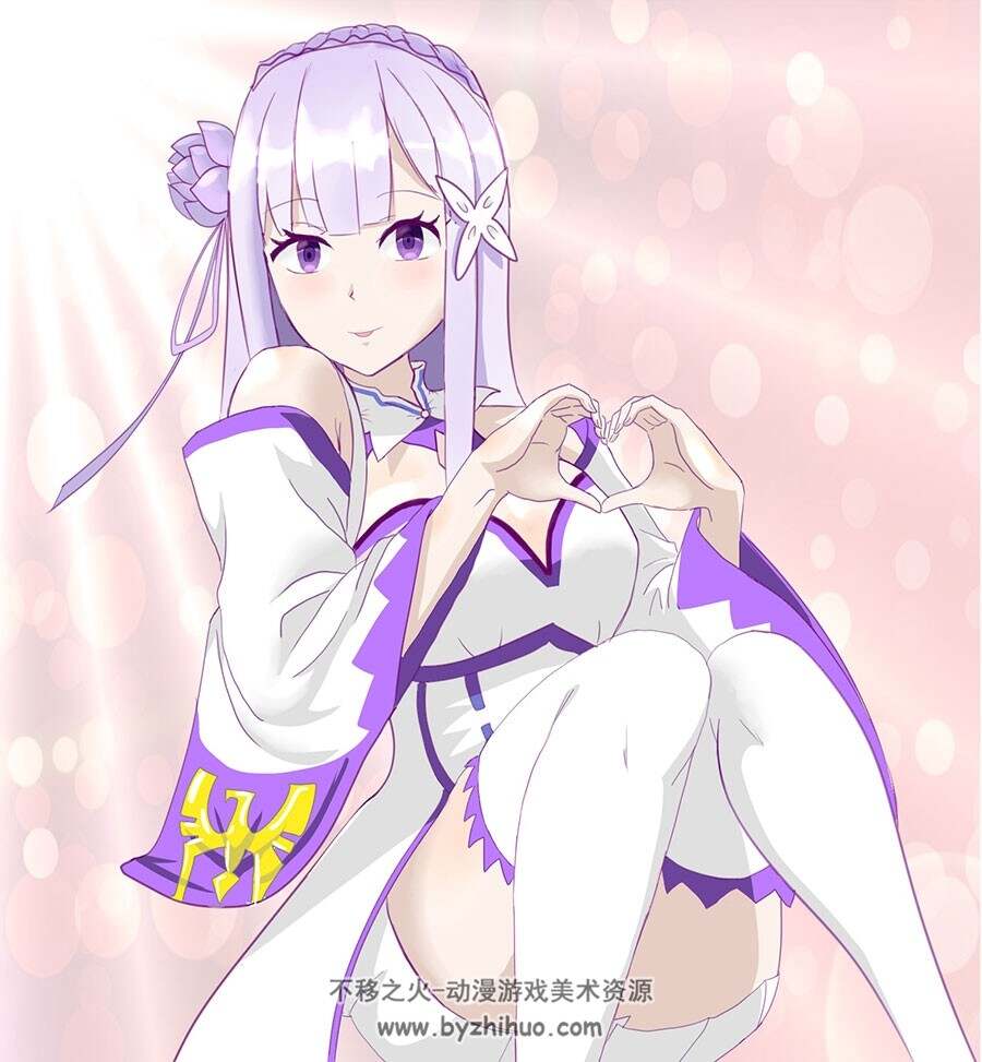 从零开始的异界生活 三个角色插画美图分享 12149P