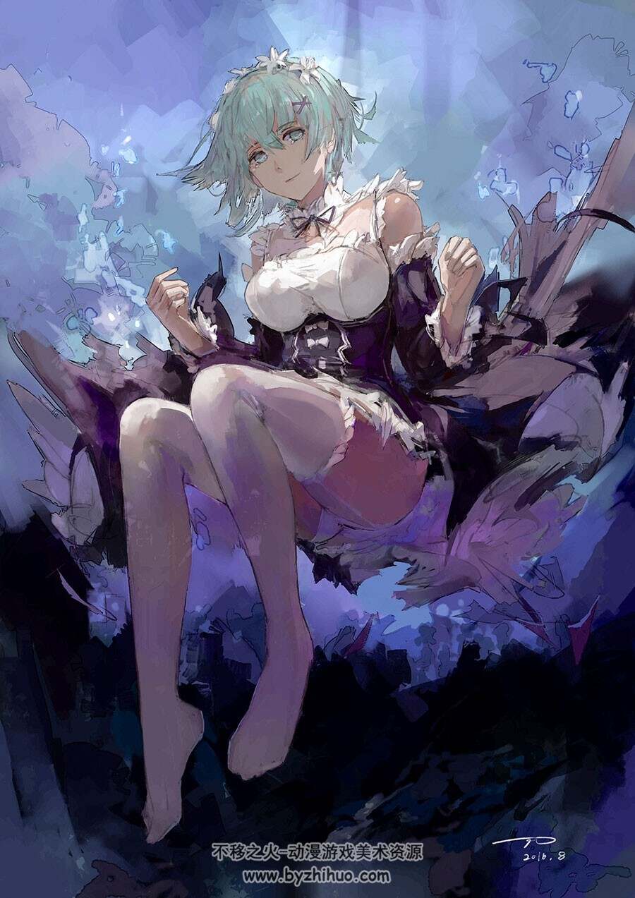 从零开始的异界生活 三个角色插画美图分享 12149P