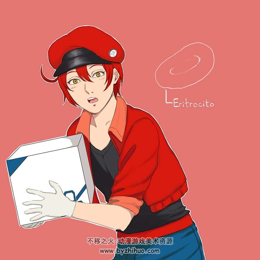 工作细胞 插画壁纸美图分享包 2333P