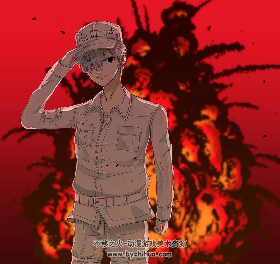 工作细胞 插画壁纸美图分享包 2333P
