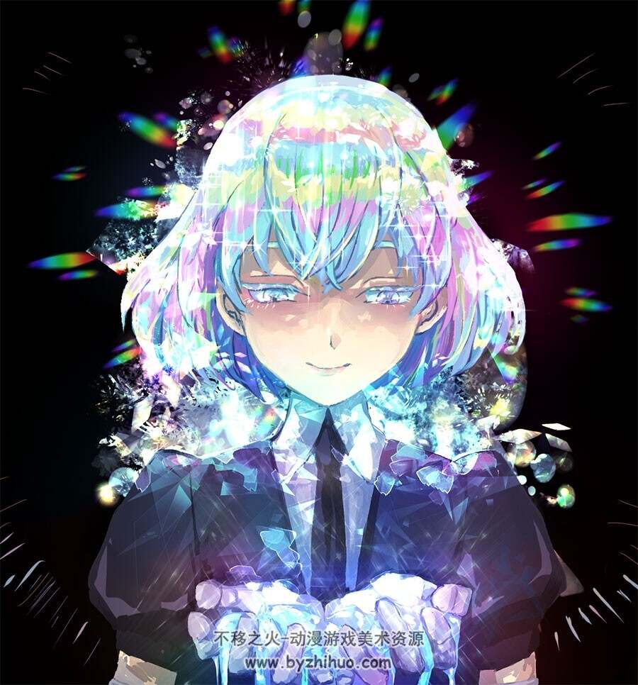 宝石之国の钻石 角色插画壁纸图集分享 1265P