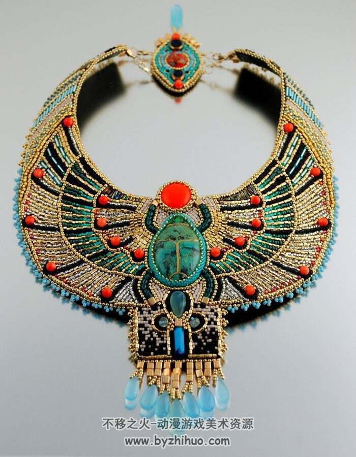 埃及复兴时代首饰珍宝图集分享 3557P