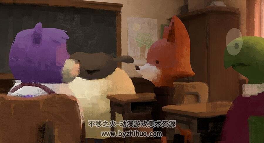 守坝员 The Dam Keeper 插画壁纸图集分享 273P