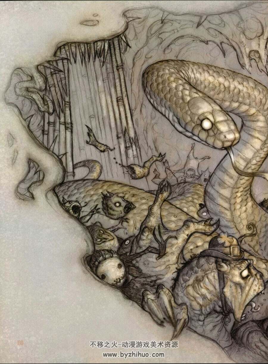 Plucker  杰拉德·布洛姆 Gerald Brom小说插画集