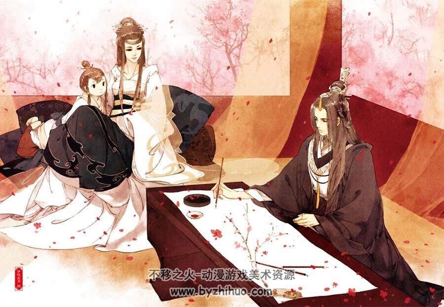 三生三世十里桃花 插画图集分享 74P