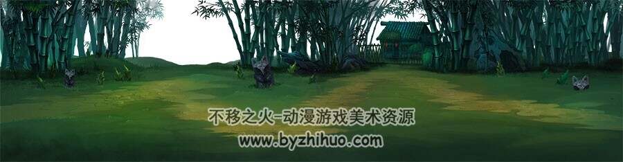 整理横版游戏场景背景素材分享 1379P