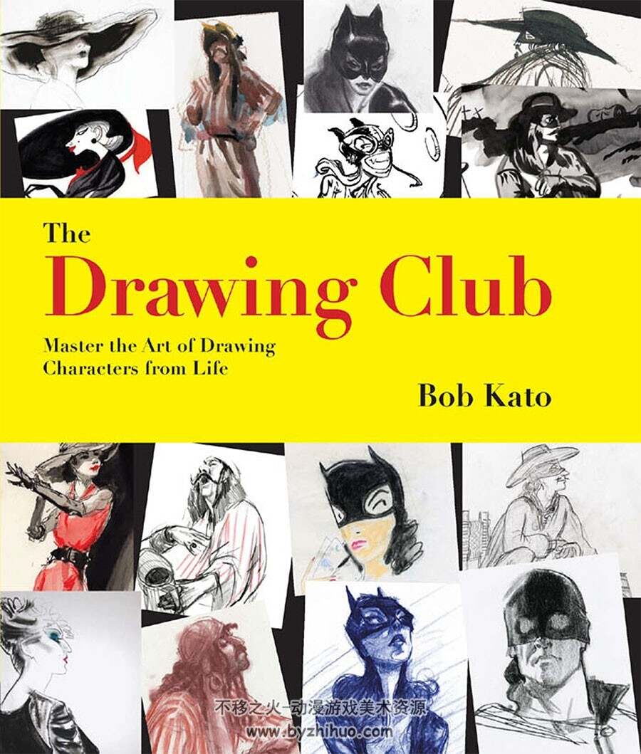 The Drawing Club 绘画俱乐部 Bob Kato作品集