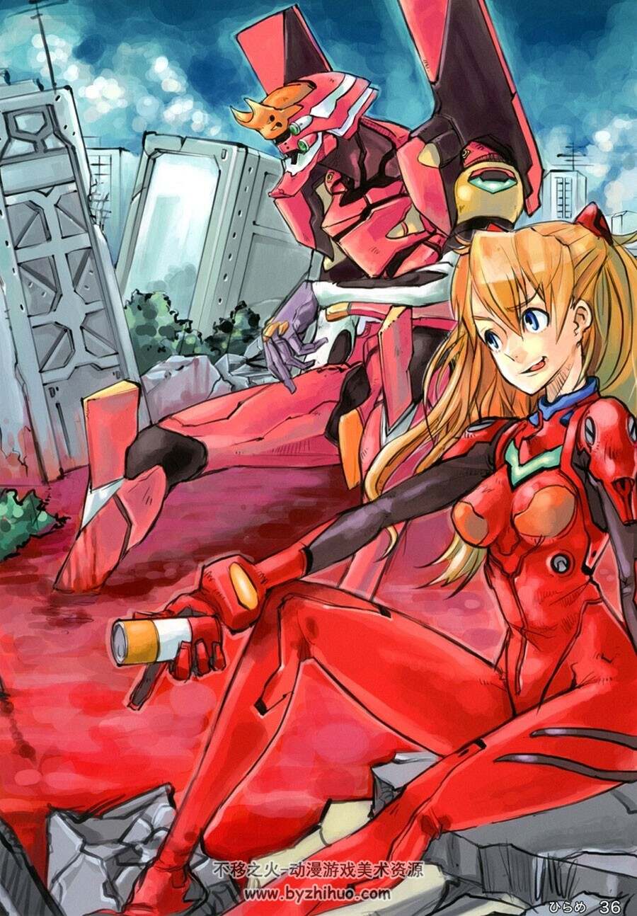 Eva-Mix 新世纪福音战士 艺术画集