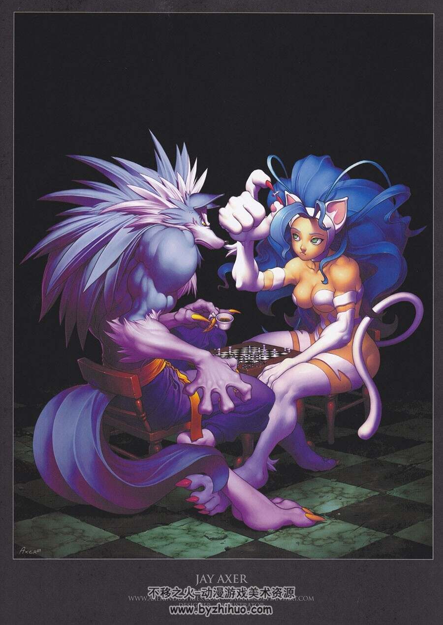 Darkstalkers Tribute 恶魔战士 CAPCOM角色插画艺术集