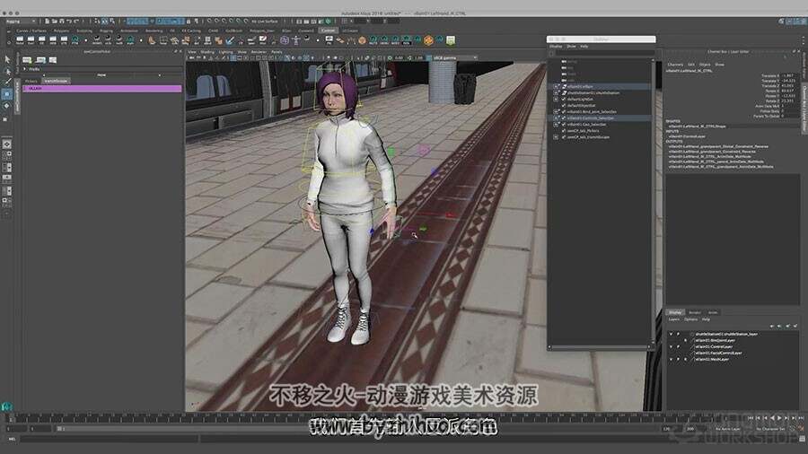 影视制作3D预演技术工作方法视频教程 附源文件 中文教程