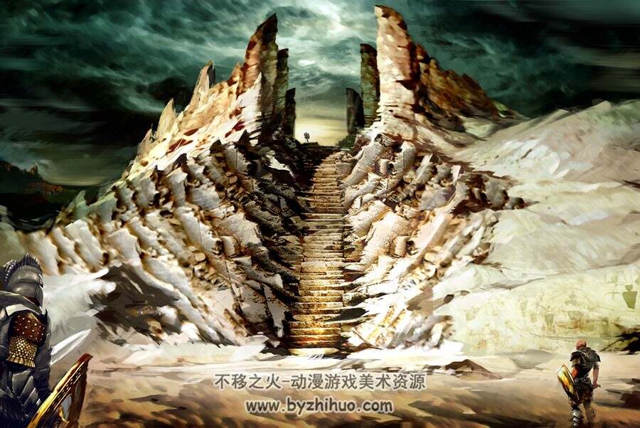 古风建筑场景原画分享 9712P