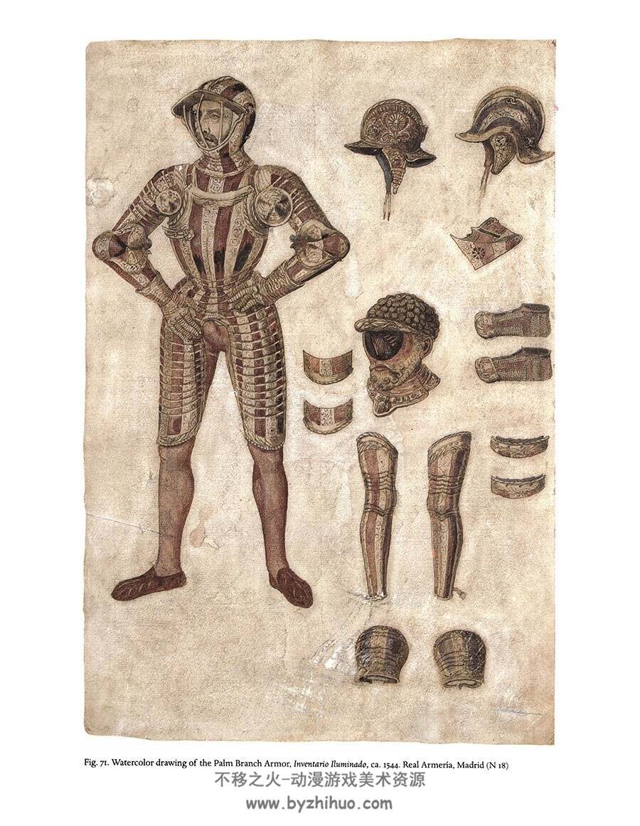 Heroic Armor of the Italian Renaissance 意大利文艺复兴时期素材参考