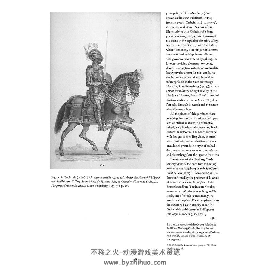 The Armored Horse in Europe 1480-1620 82P